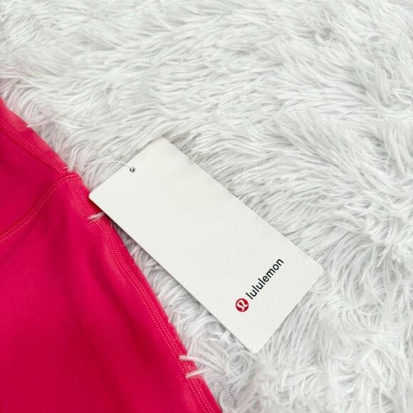 Women Lululemon Align High-Rise Pant 28" Pink Lychee Size 0 - Picture 6 of 10